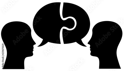 conversation betweeen 2 persons