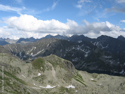 Wallpaper Mural góry śnieg alpy niebo chmury szczyty  Torontodigital.ca