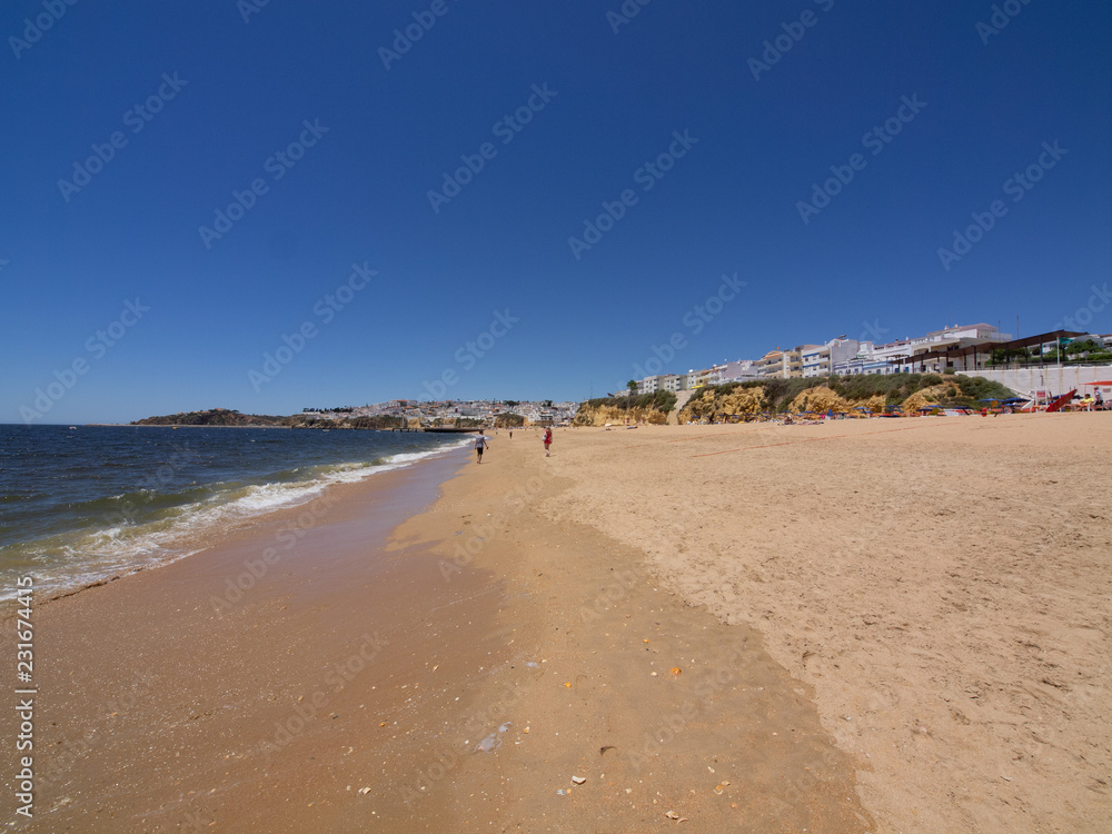 Portuguese beach and sea