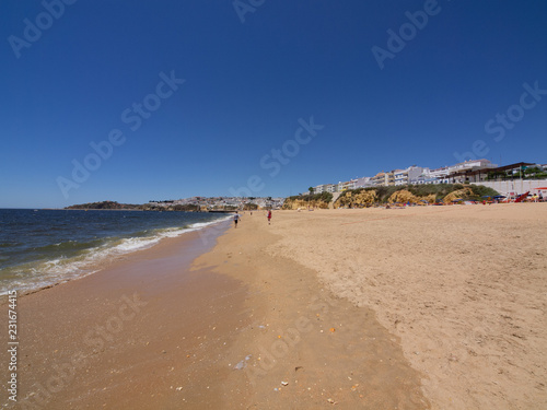 Portuguese beach and sea