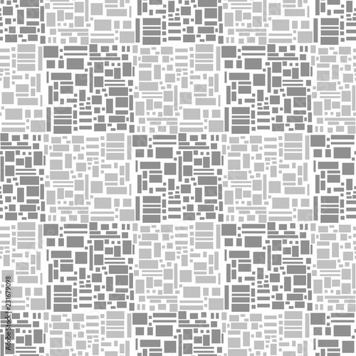 Seamless tiled texture. Universal pattern. Abstract geometric wallpaper. Mosaic background. Print for textiles, fabrics, polygraphy, posters. Greeting cards. Unique texture. Wrapping paper