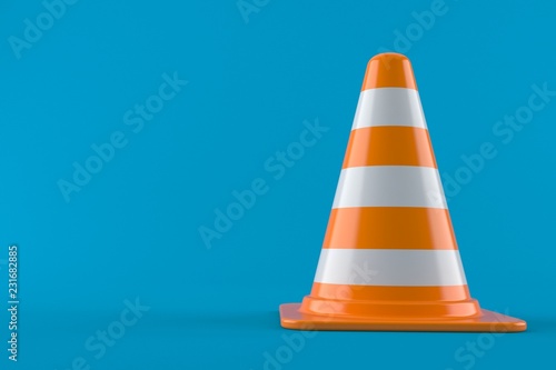 Traffic cone photo