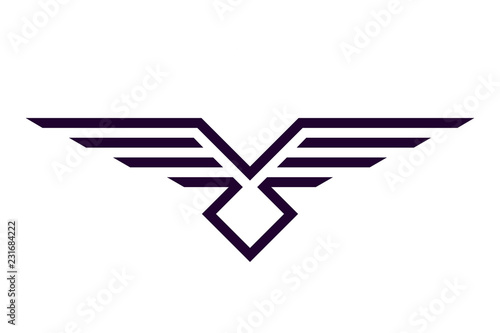 minimum eagle logo, printing on t-shirt