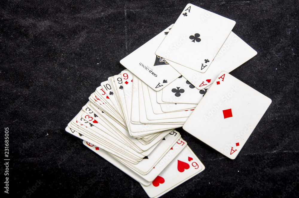 Obraz premium playing cards