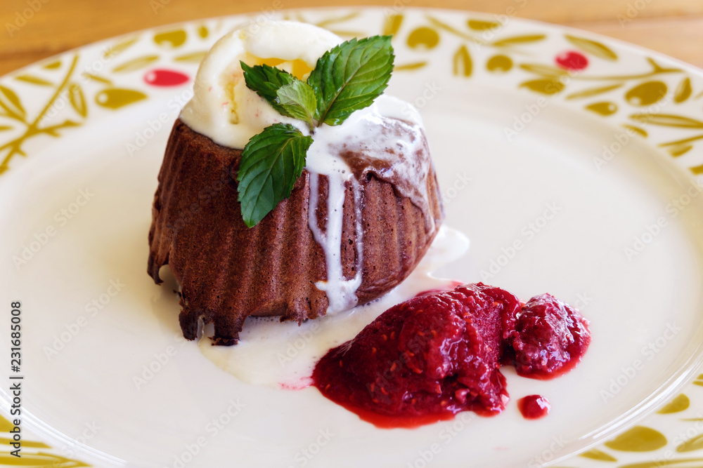 pudding with creamy pudding with creamy