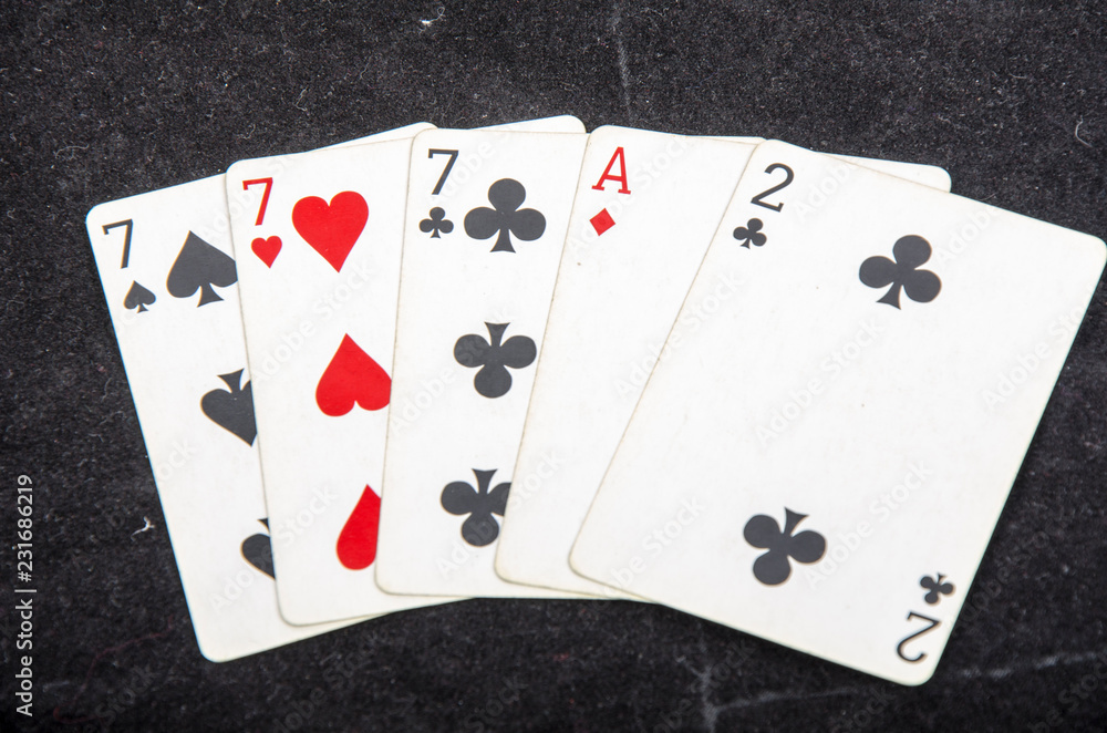 Obraz premium playing cards