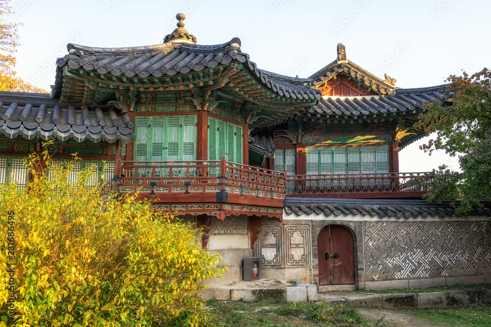 Seunghwa ru in Changdeokgung
