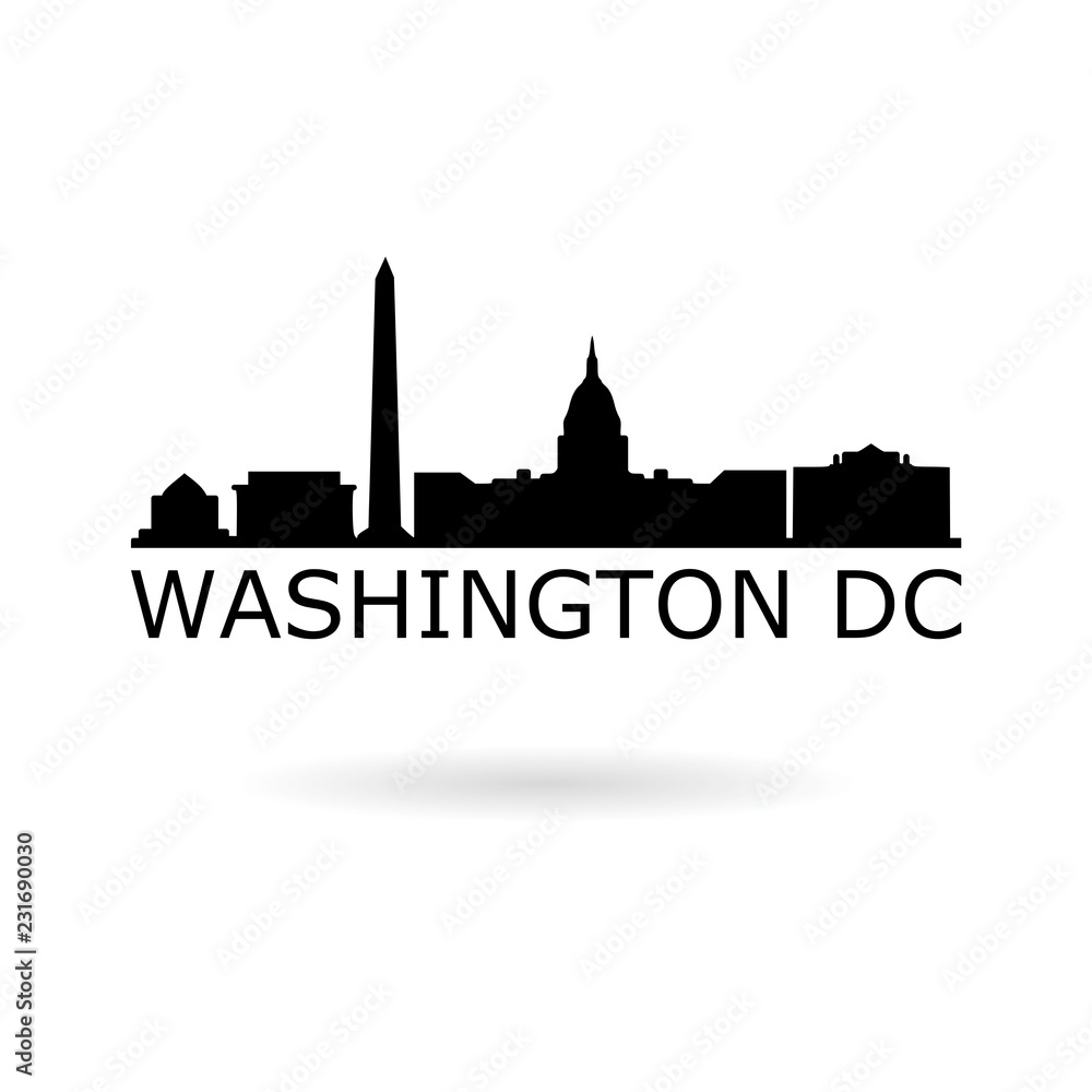 Black Banner of Washington D.C., Washington icon or logo