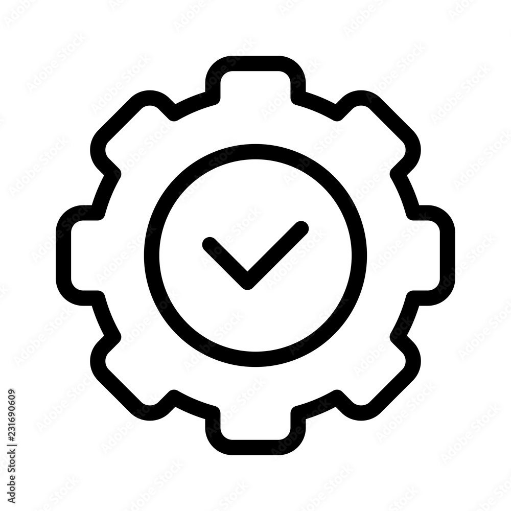 Configuration vector icon