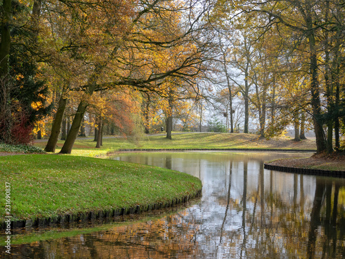 Autumn in Dutch park