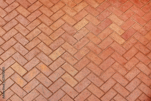 Wallpaper Mural Red granite pavement background texture Torontodigital.ca