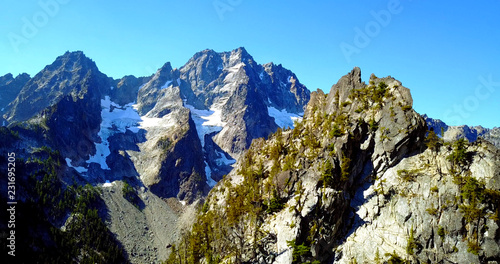 Peaks Of Mount Stuart, Washington, USA