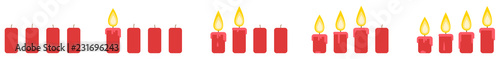 Advent Kerzen Weihnachte