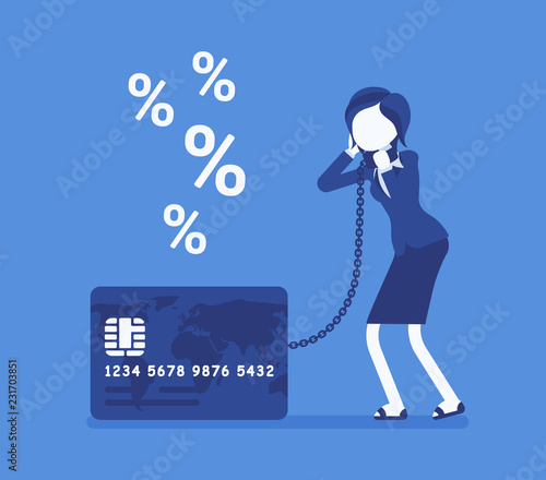 Credit card, female cardholder percentage rate problem