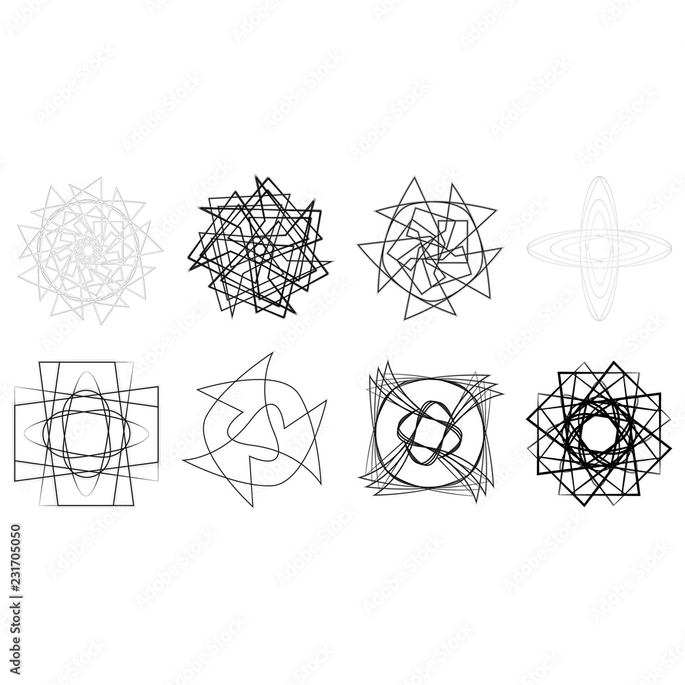 Geometry minimalistic artwork poster with simple shape and figure Geometry minimalistic artwork poster with simple shape and figure