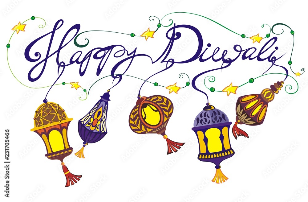  Happy Diwali Holiday background