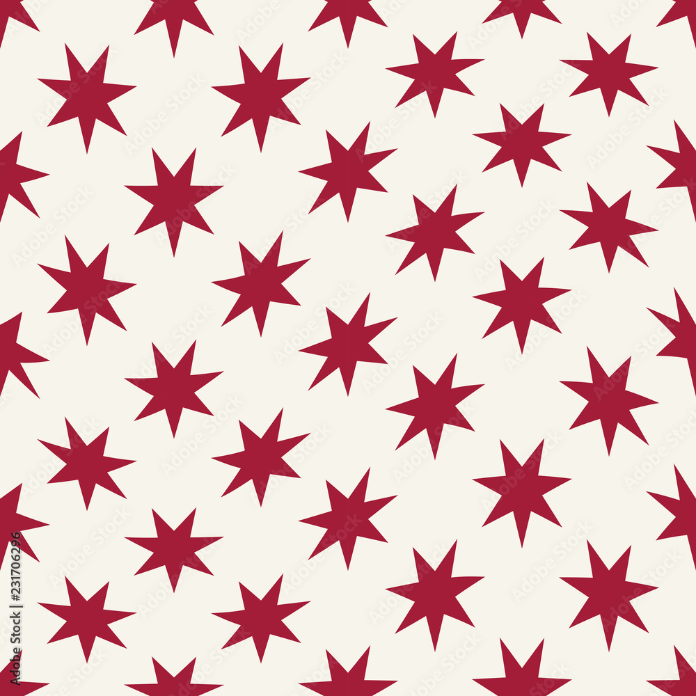 Seamless geometric star vector pattern. Retro design backdrop texture. Seamless geometric star vector pattern. Retro design backdrop texture.