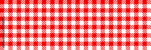 Vichy rouge - Red gingham