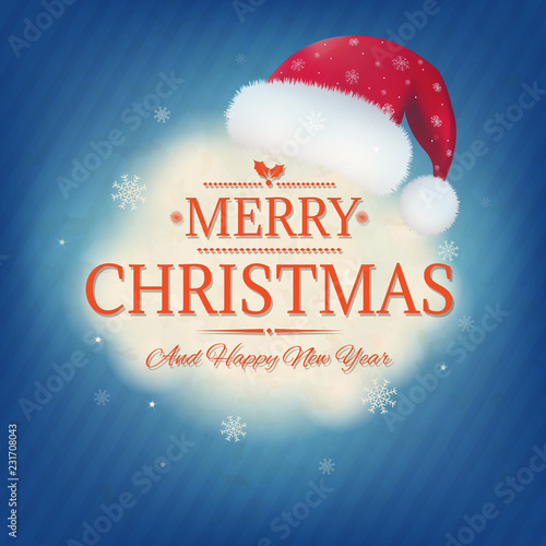 Retro Christmas Card