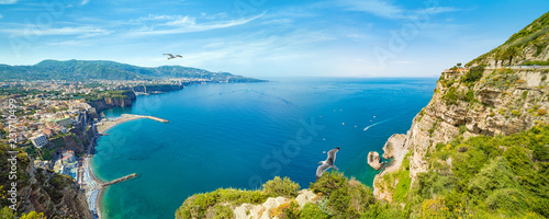 Sorrento and Gulf of Naples - popular tourist destination in Italy photo