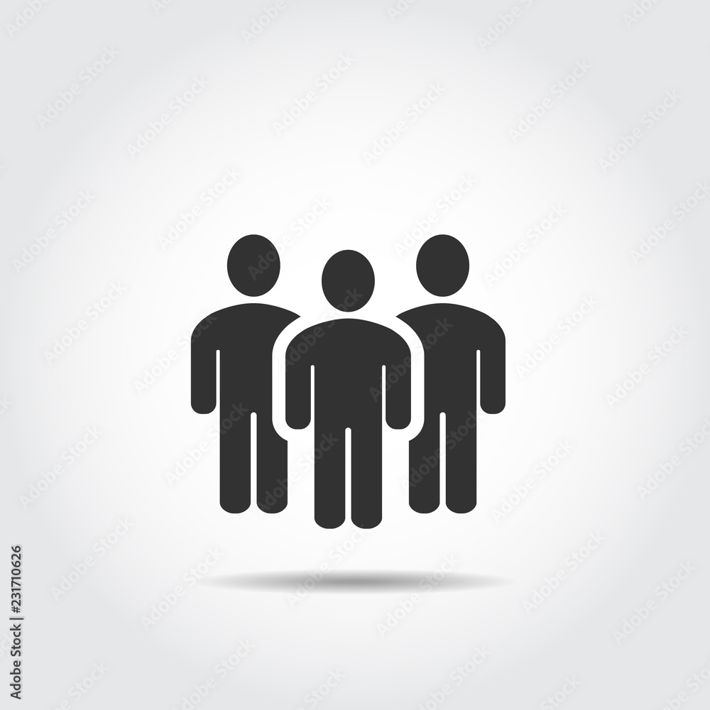 People Icon work group Team Vector