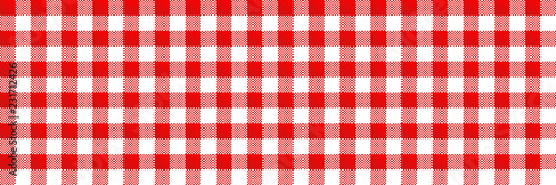 Vichy rouge - Red gingham