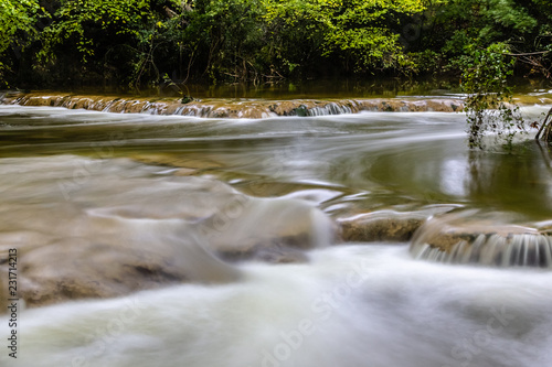 Fotografie, Tablou Cascade of Sillans on the river Bresque