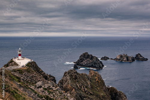 Cape Ortegal Lighthouse. A Coruña, Galicia. Spain.