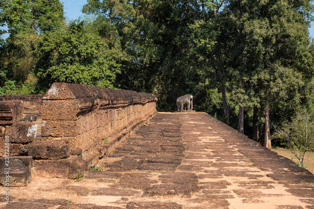 Kambodscha  - Angkor - Östlicher Mebon