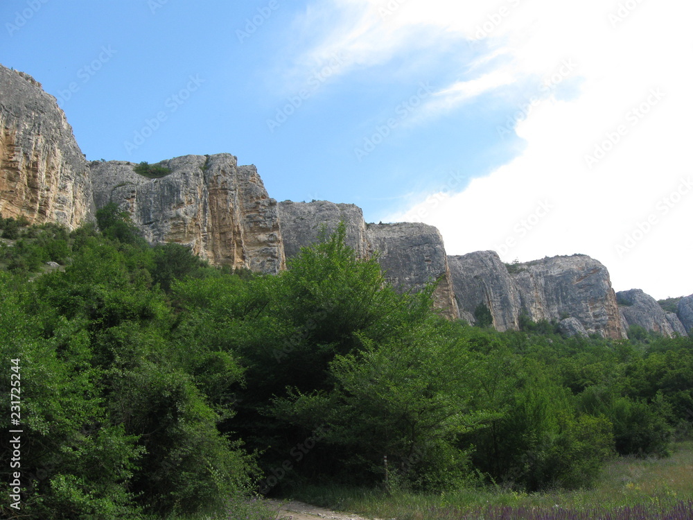 Snake Gorge in Crimean mountains, Crimea
