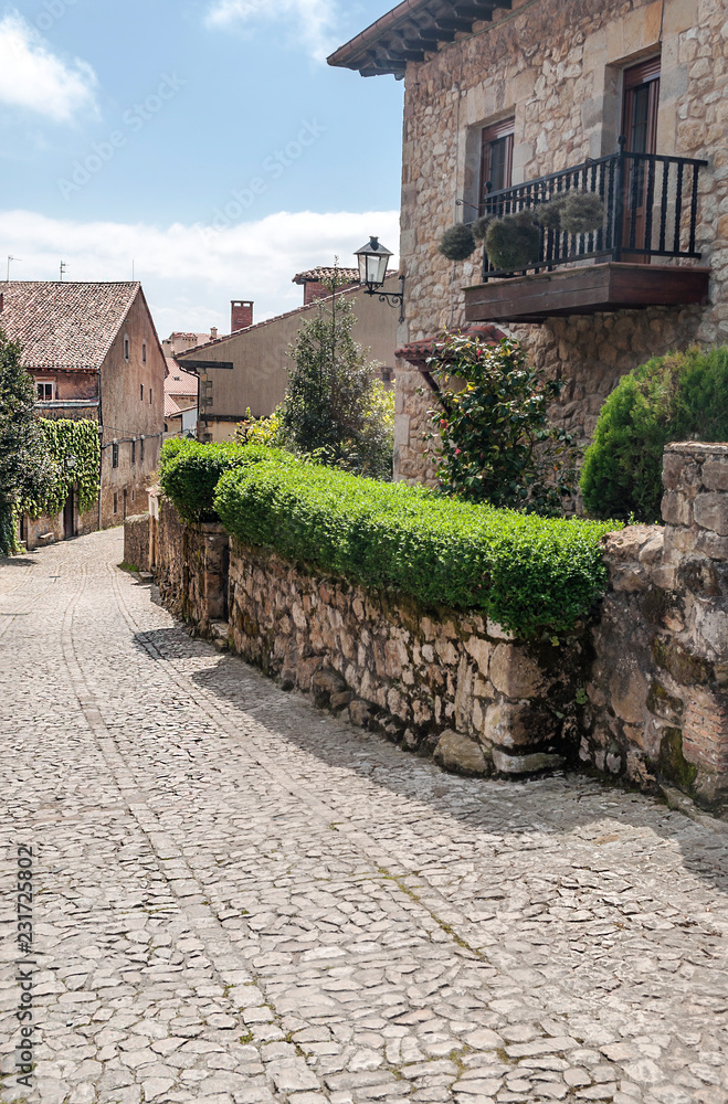 Village of Santillana del Mar in northern Spain