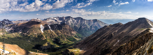 Obraz na płótnie Colorado Rocky Mountains. Vast vistas of the Sawatch Range in central Colorado w salonie