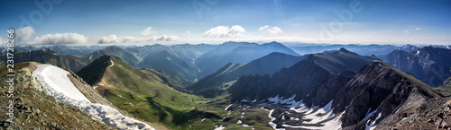 Obraz na płótnie Summit view of Handies Peak, a