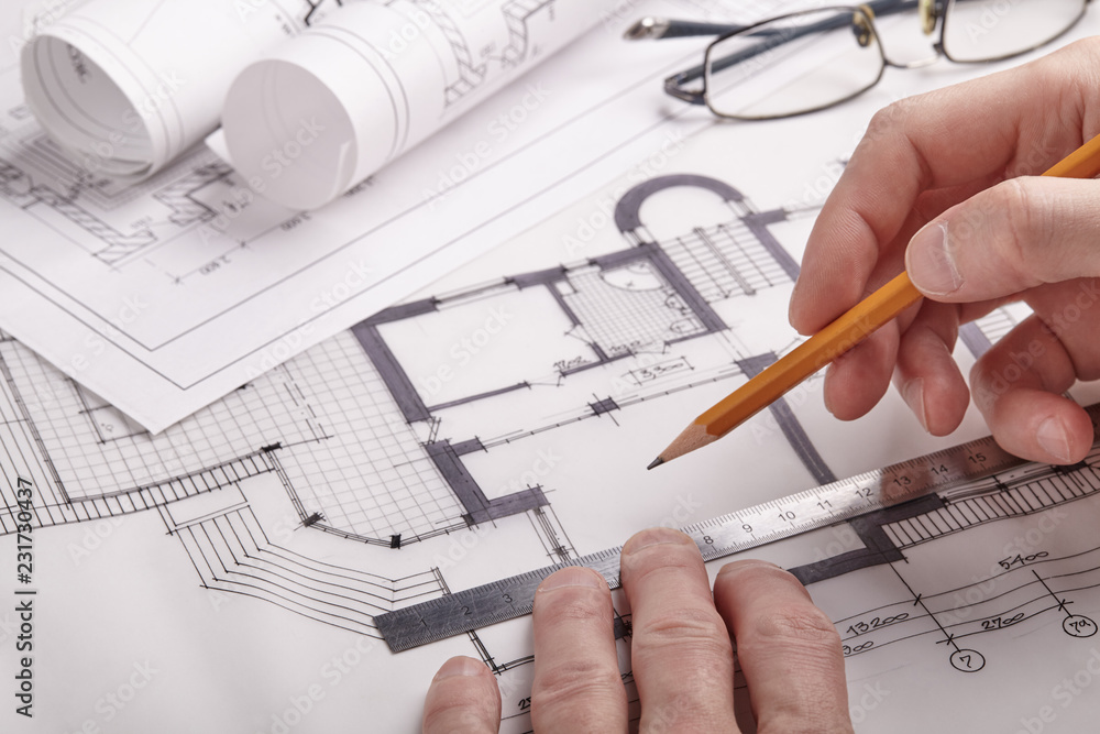 architectural blueprint architectural blueprint