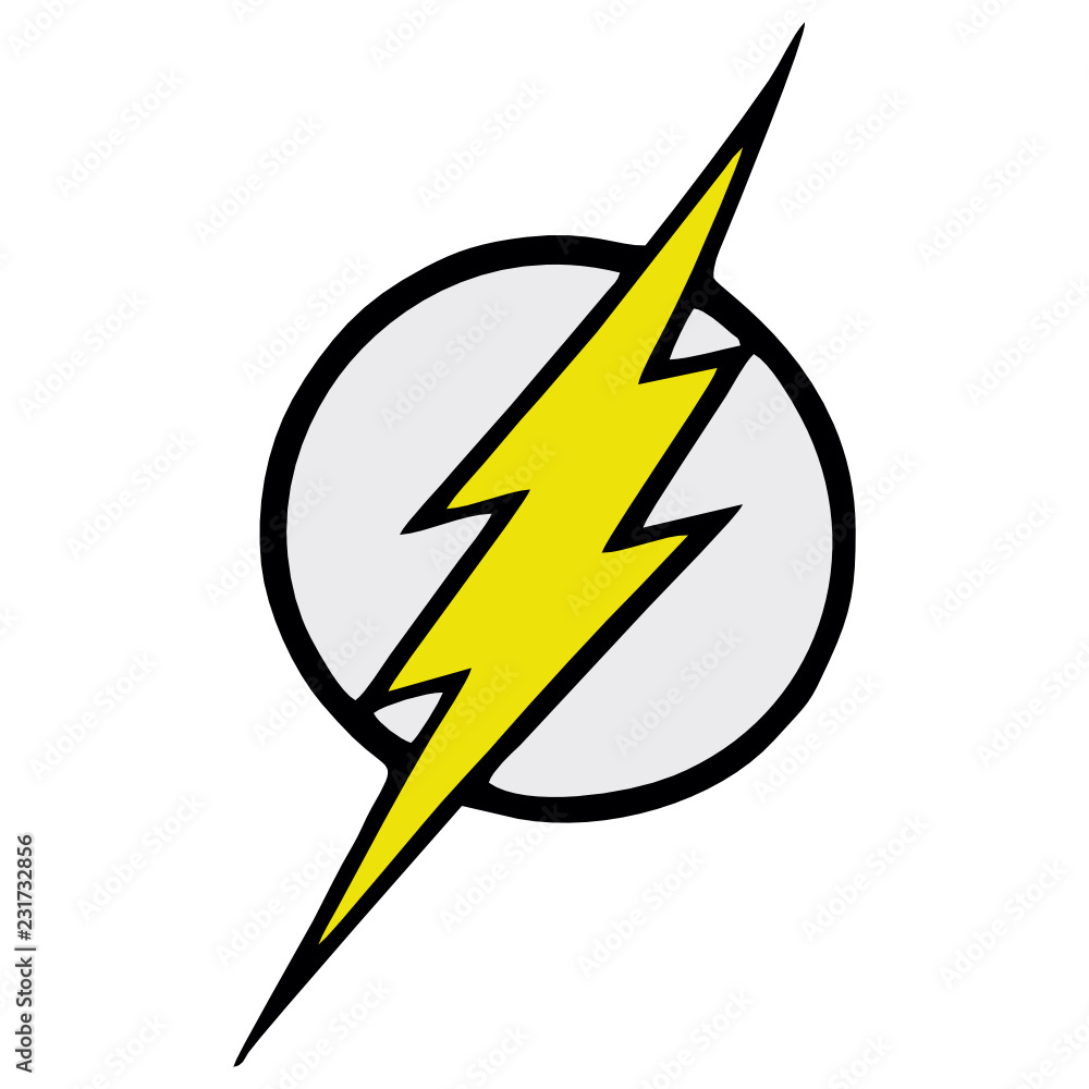 Flash logo - obrazy, fototapety, plakaty 