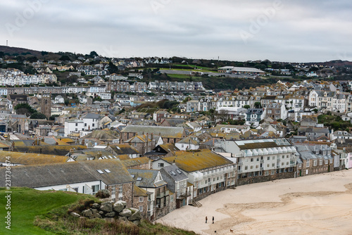 St. Ives and beach photo