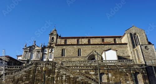 traditional buildings of portuguese town porto