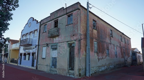 lost place in sao jacinto village in portugal photo