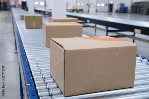 Delivery of parcels, packaging services and transport packages 