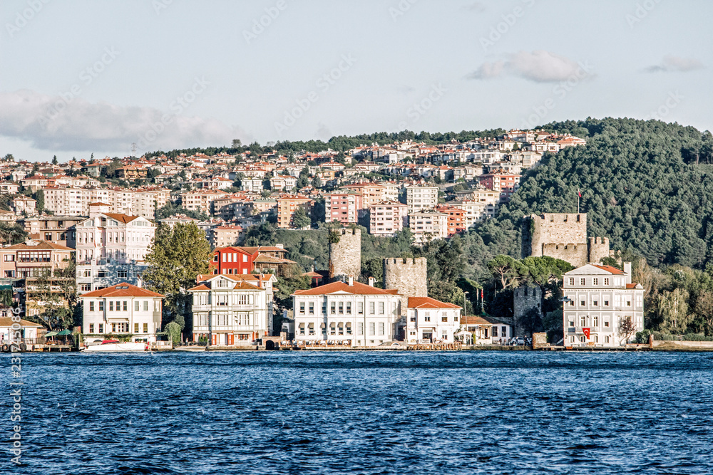 cityscape at coast in istanbul