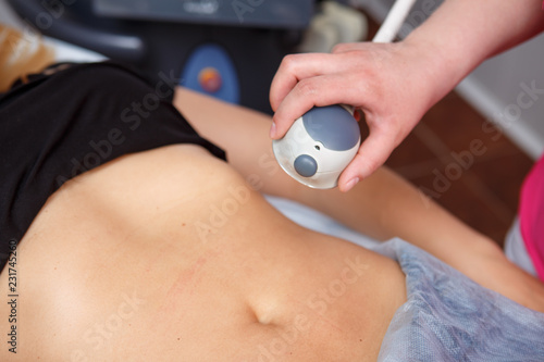 Beauty Spa, Human Hand, Liposuction Medical Laser Dieting, Growth, Future, Care, Protection