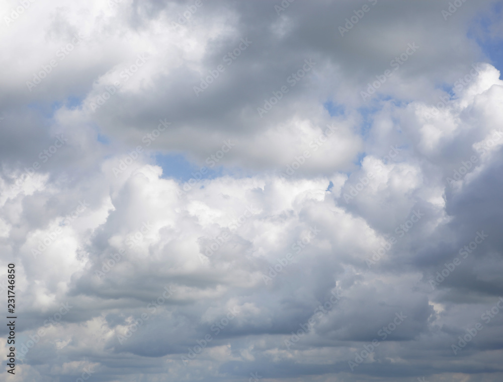 Obraz premium The Blue Sky and Clouds 