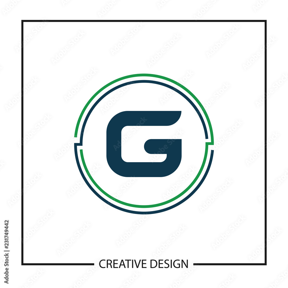 Initial Letter G Logo Template Vector Design Initial Letter G Logo Template Vector Design