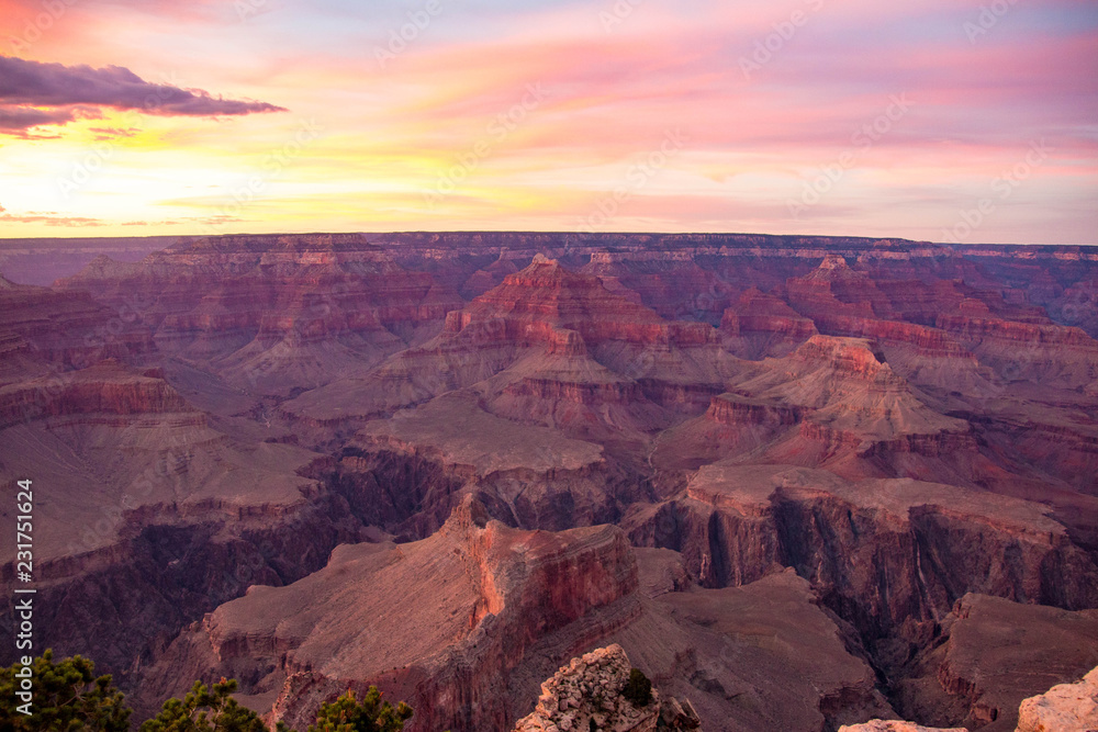 Amazing view of Grand Canyon, Arizona, United States