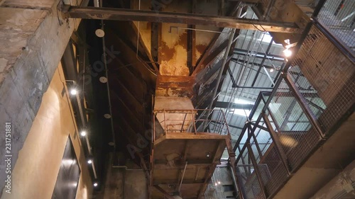 Wallpaper Mural 20750_The_ceiling_of_the_factory_with_the_railings.mov Torontodigital.ca