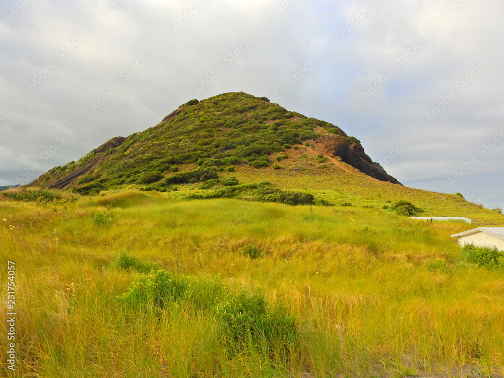 Mountain in Faial island, Azores, Portugal Mountain in Faial island, Azores, Portugal