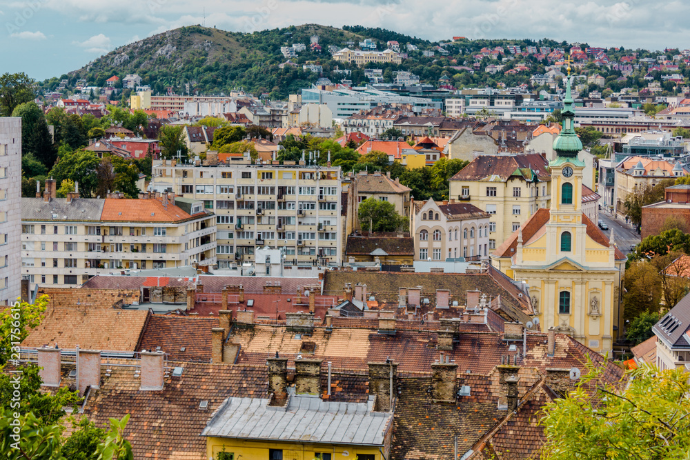 Budapest panorama view
