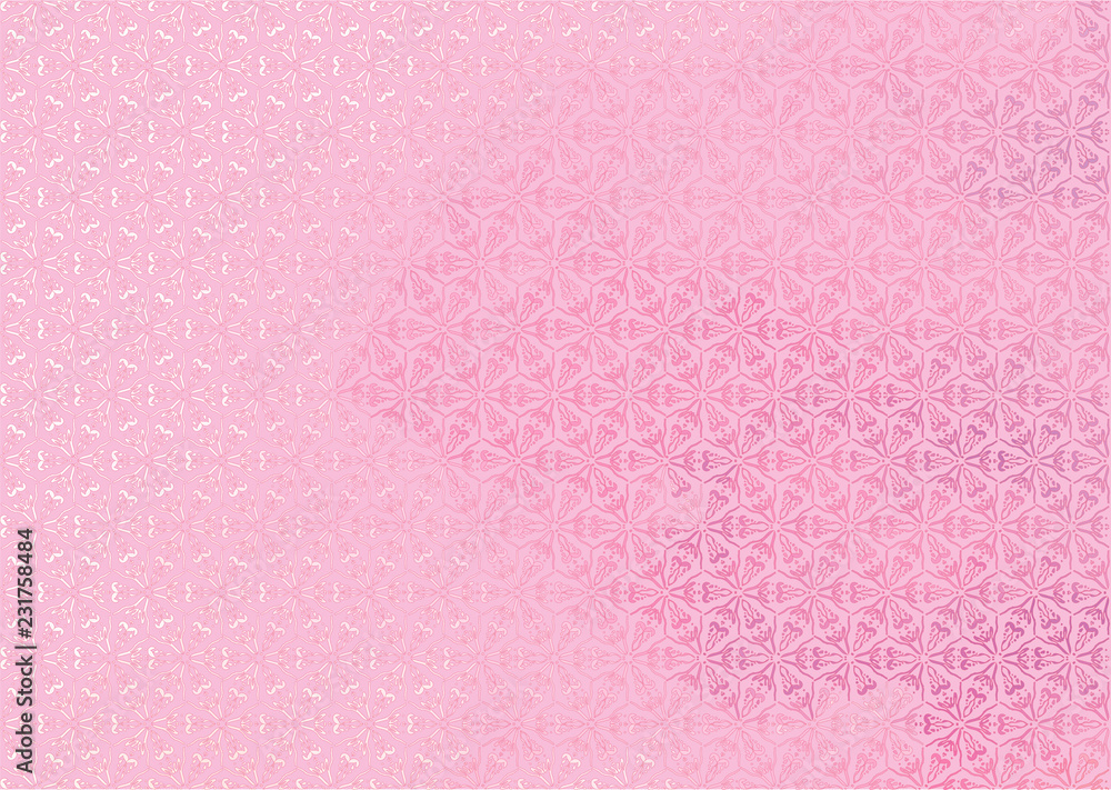 abstract plant pink gradient background