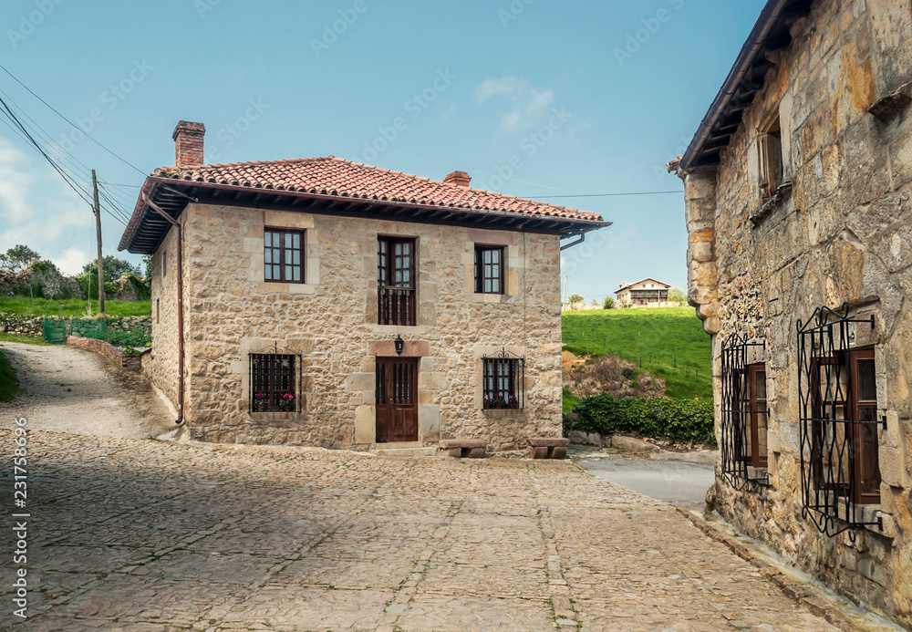 Village of Santillana del Mar in northern Spain Village of Santillana del Mar in northern Spain