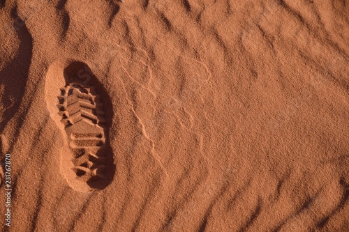 Wadi Rum desert in Jordan